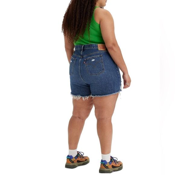 Levi’s Trendy Plus Size 501 Denim Shorts - Picture 5 of 5